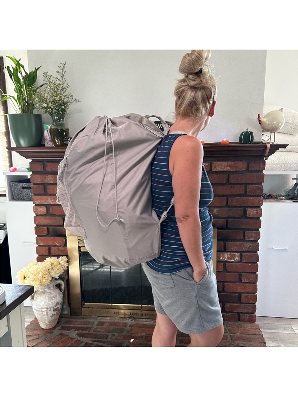 Huge Laundry Backpack Bag